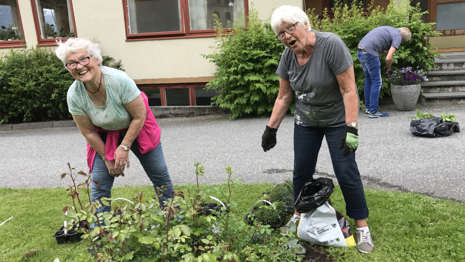 Humøret på topp Humøret på topp.