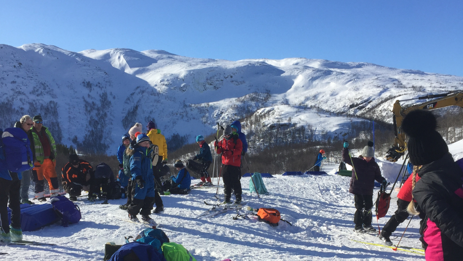 Aktivitet i OL-anlegger!