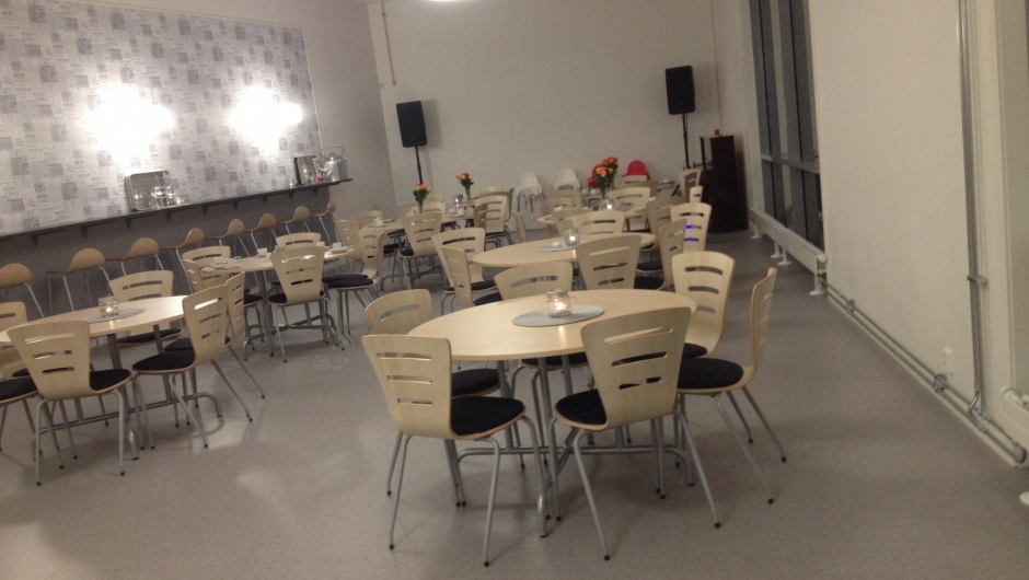 En lys og fin "spisesal".