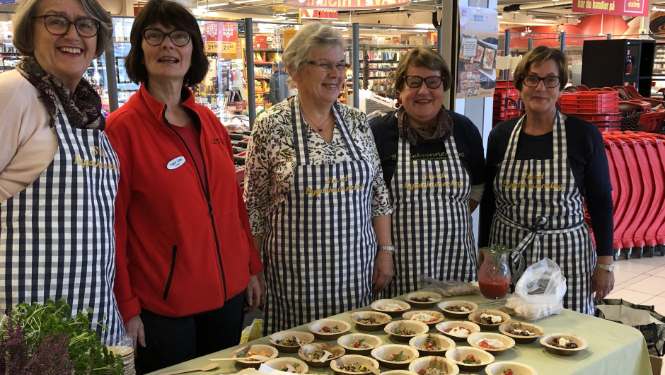 Klar for å promotere bygg på Coop Extra Stord Klar for å promotere bygg på Coop Extra Stord