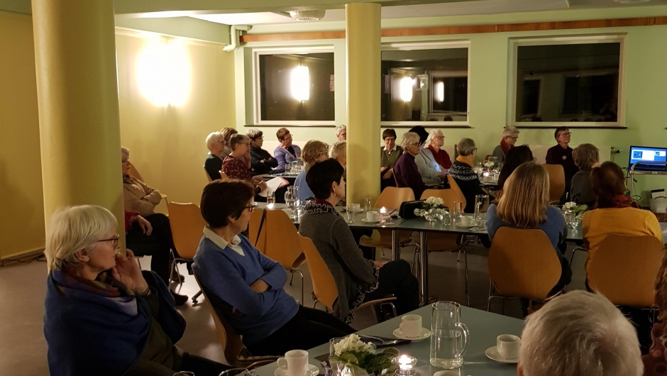 Fasinerende foredrag av Grete Brundtland