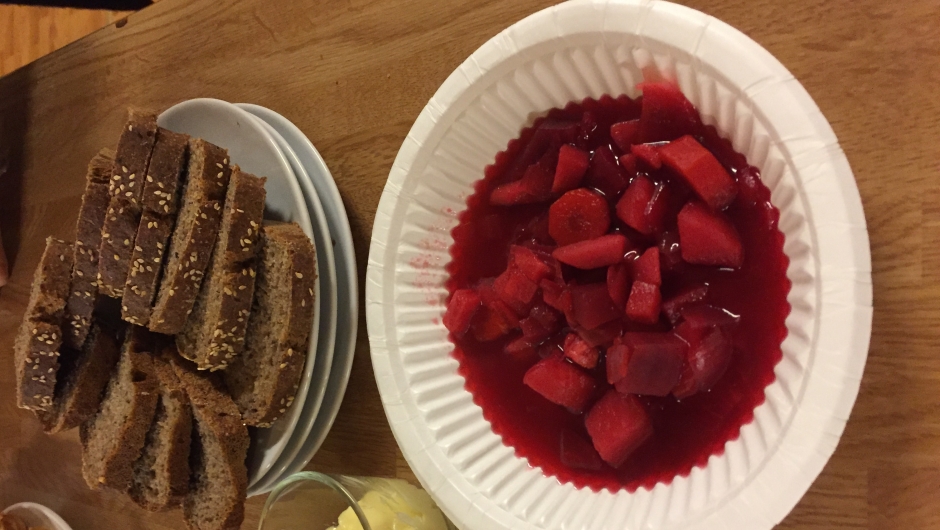 Severing var selfølgelig suppa fra Ja til Norske grønnsaker aksjonen