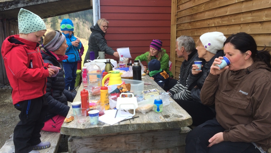 Alltid godt med mat Foto: Jorunn Sekse Alltid godt med mat Foto: Jorunn Sekse