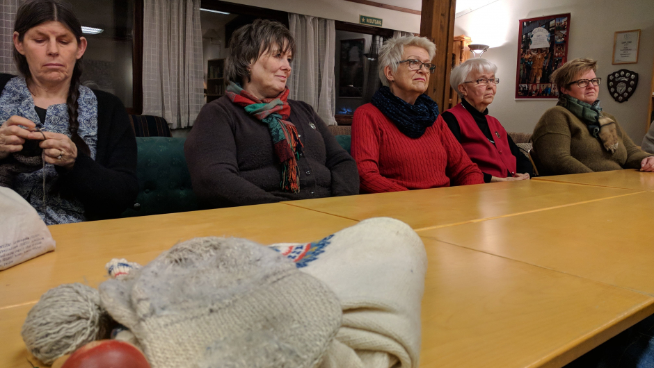 Inger Johanne Gran, Marit Hvidsten, Randi Traet, Ellen-Marie Rønningen og Liv Bekkeseth