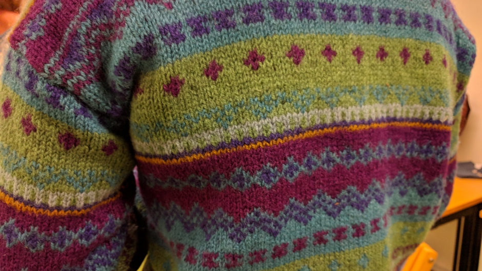 Fine strikkeplagg å se denne kvelden