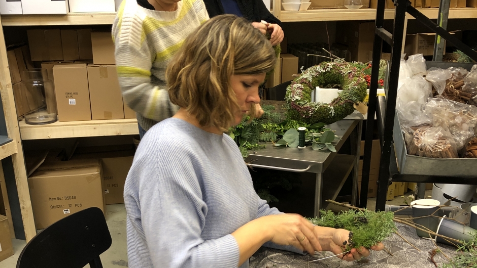 Guro lager innekrans Kransekurs