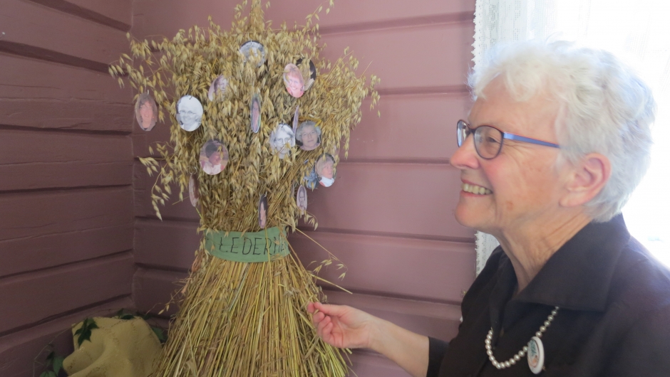 Turid Næss med lederneket