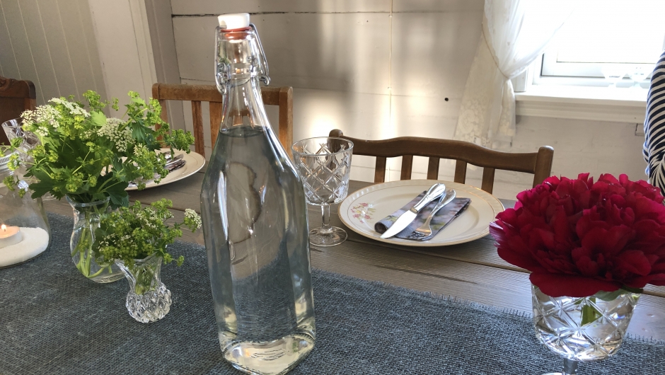 Vakker oppdekking. Vakker oppdekking.