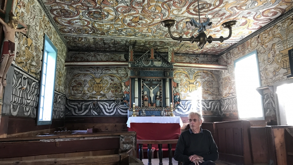 Kristian Almås fortalde og viste oss rundt. Kristian Almås fortalde og viste oss rundt.