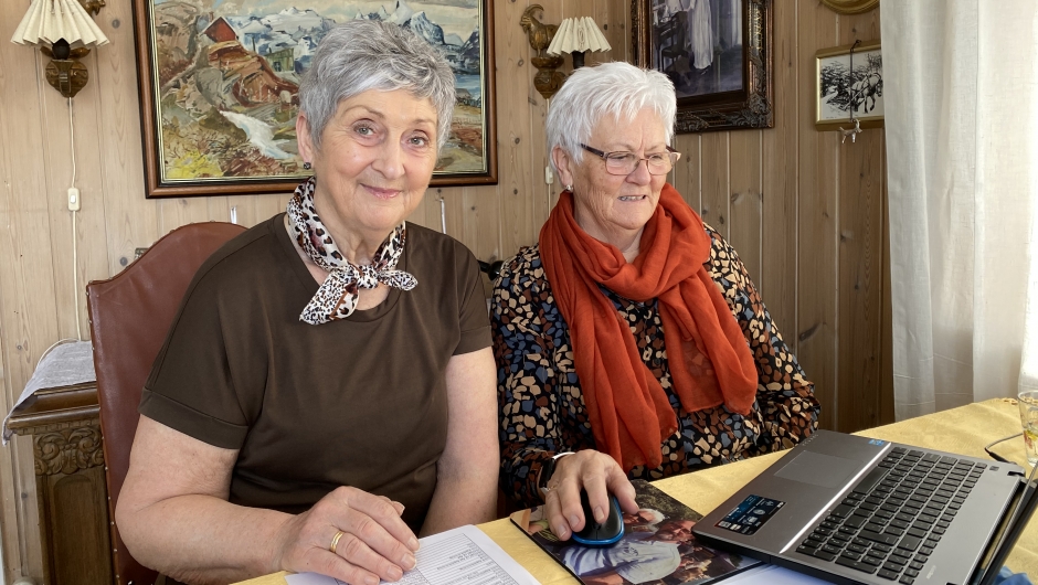 Leiar LilliAnn Drønen og Elin Korneliussen