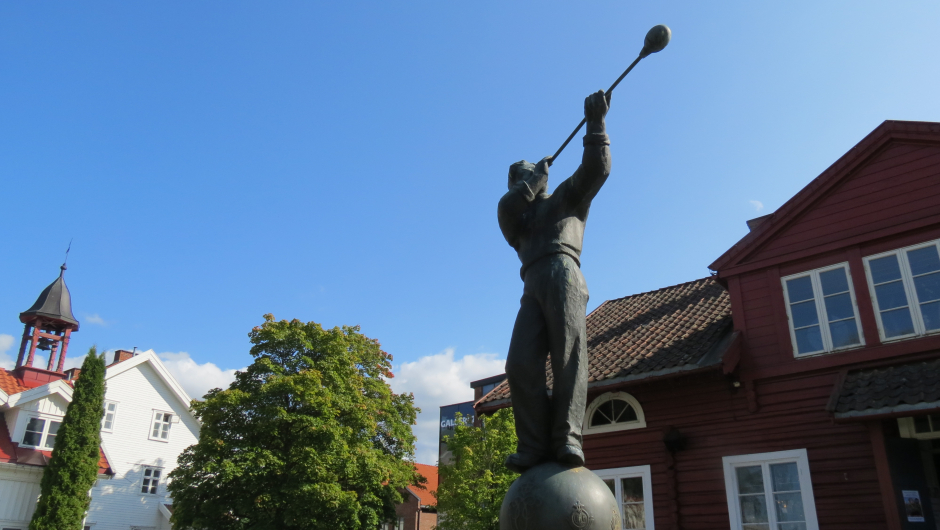 Veien var ikke lang til Hadeland Glassverk