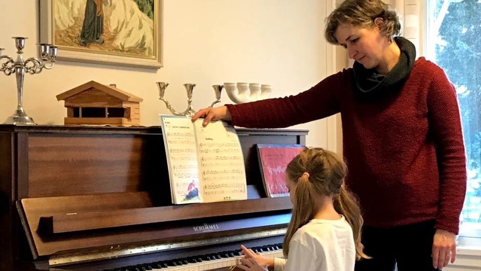 Flott musikk frå unge elevar . Flott musikk frå unge elevar .