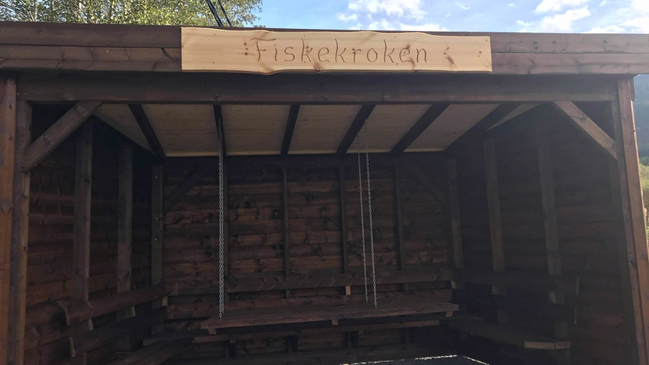 Ny flott gapahuk Ny flott gapahuk