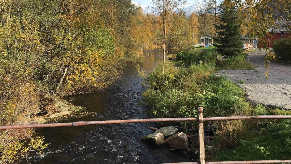 Bildet tatt på gamle Storebro Bildet tatt på gamle Storebro