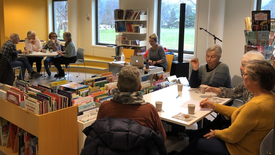 Godt humør og 18 deltakarar! - God start. Godt humør og 18 deltakarar! - God start.