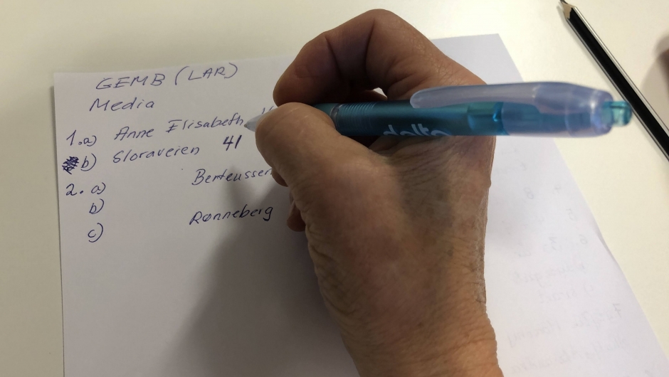 Spørsmåla var varierte, og gav oss mykje å gruble på. Spørsmåla var varierte, og gav oss mykje å gruble på.