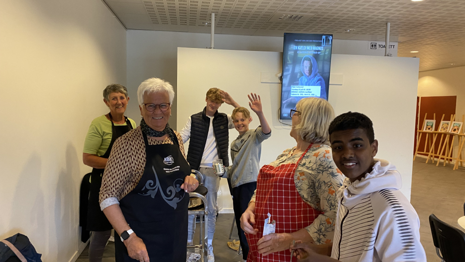 Elin Korneliussen og Solveig Thomassen