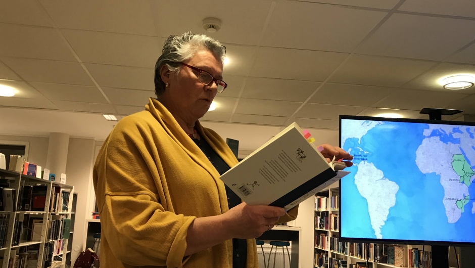 Mette Marie var programleiar og las tankevekkande ord til oss. Mette Marie var programleiar og las tankevekkande ord til oss.