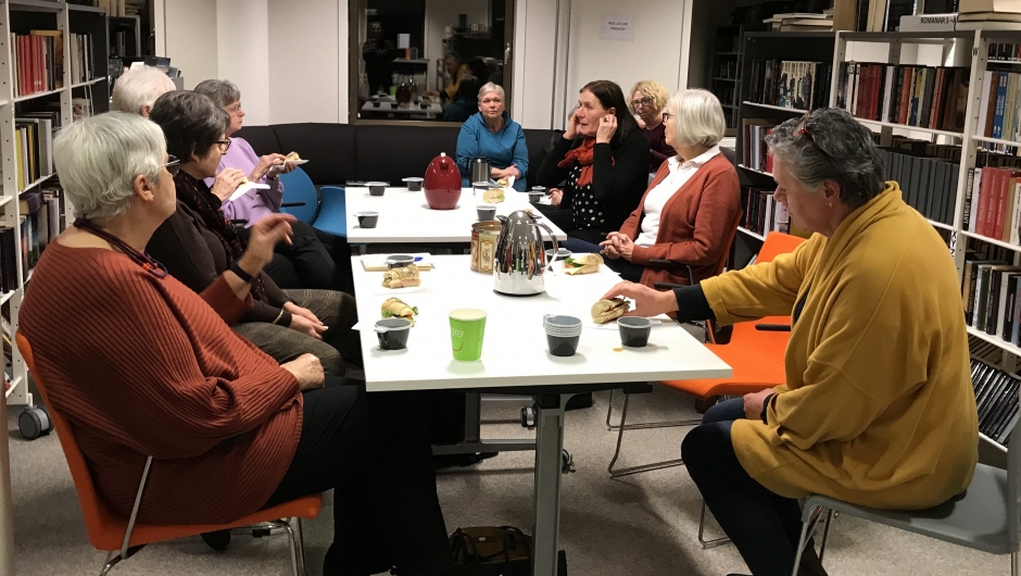 Kjekt å kunne samlast igjen. Kjekt å kunne samlast igjen.