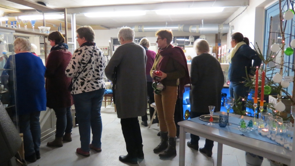 Ikke umulig at det blei handlet noen julepresanger denne kvelden