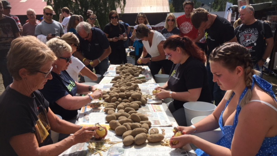 Konkurranse i potetskrelling