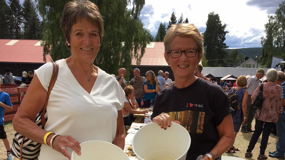 Anne Birgitte Kolberg og Gunhild Fundlid Brevig kvalifiserte seg til finalen i potetskrellings-NM