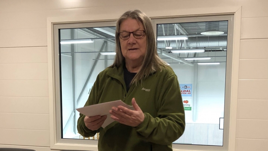 Randi Flø las frå gamle protokollar. Randi Flø las frå gamle protokollar.