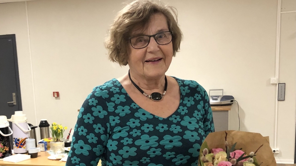 Solveig Linge Stakkestad,- medlem i 50 år! Solveig Linge Stakkestad,- medlem i 50 år!