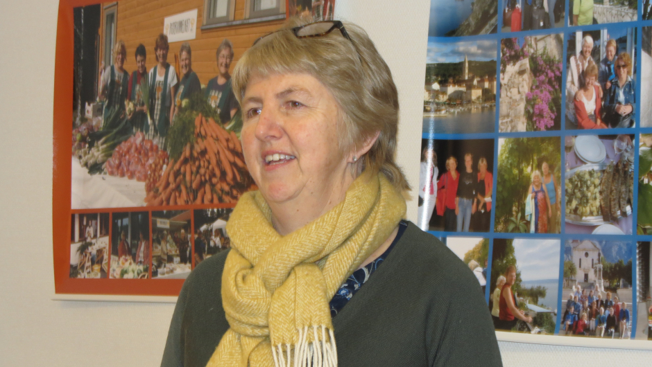 Tove Beate Hoppestad, nestleder i NBK, ville ta med seg inspirasjon fra vårt møte og skulle lage en liten videosnutt