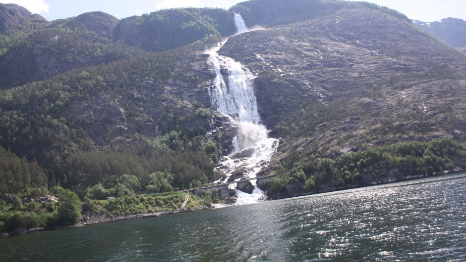 Etterpå tur til Langfoss