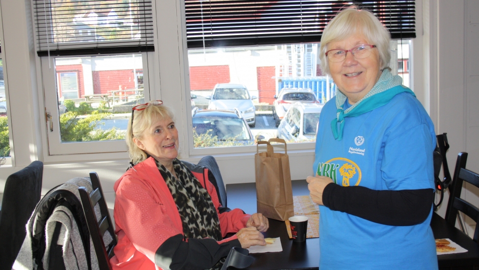 Solveig Thommasen og Annlaug Rimmereid