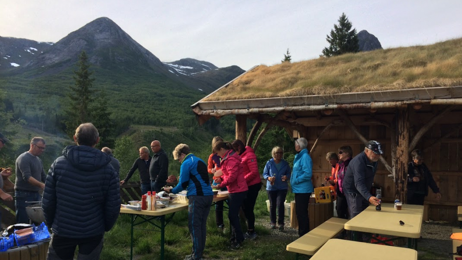 Full aktivitet ved grindløa!