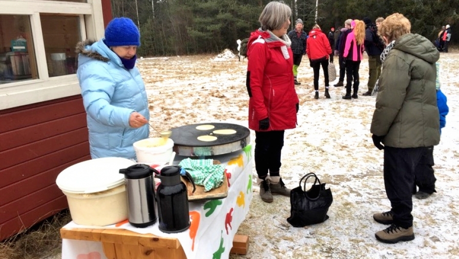 Nystekte sveler smakte veldig godt!