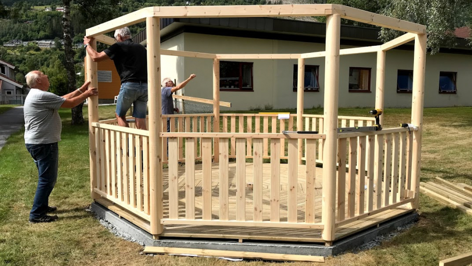 Reisverket snart klart. Reisverket snart klart.