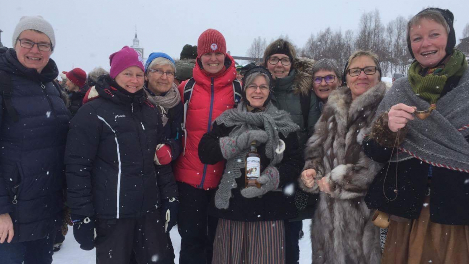 Rørosmartnan. Der møtte vi Hedemarken lasskjørerlag