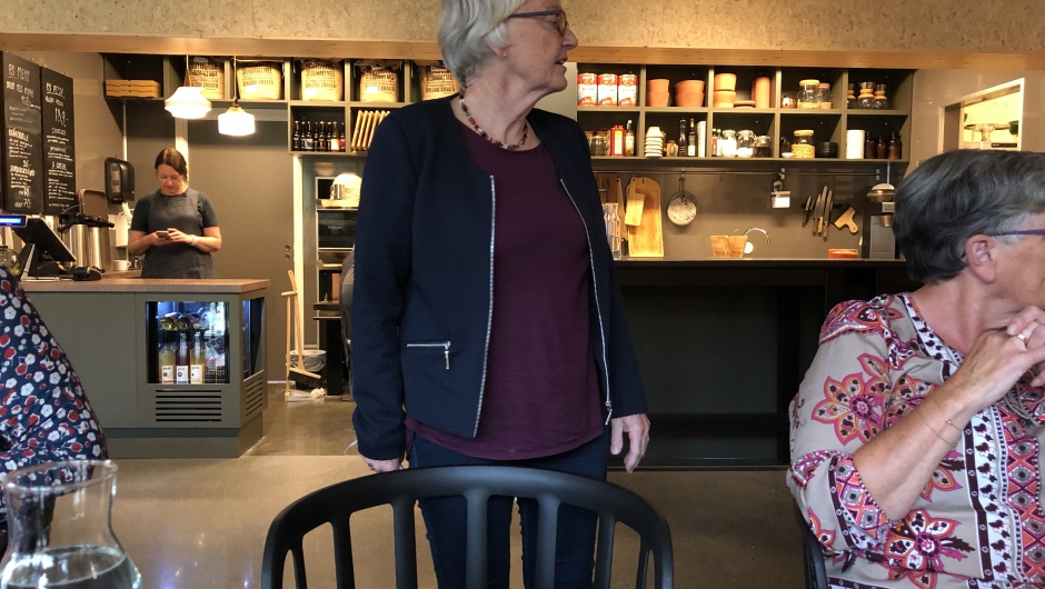 Anne Marie Roed var reiselederen vår denne kvelden.