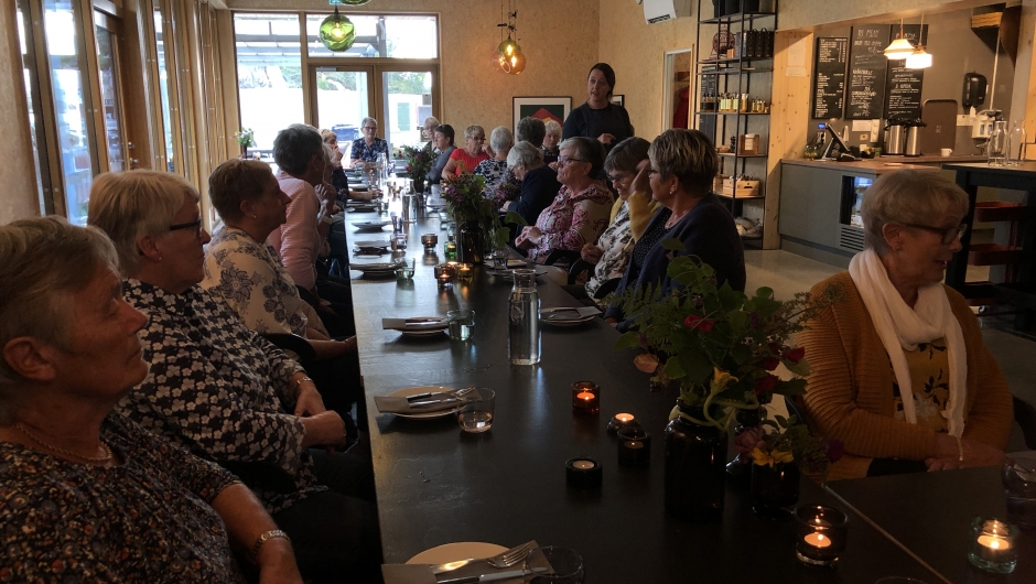 Fekk god Pizza på Bryggekafe