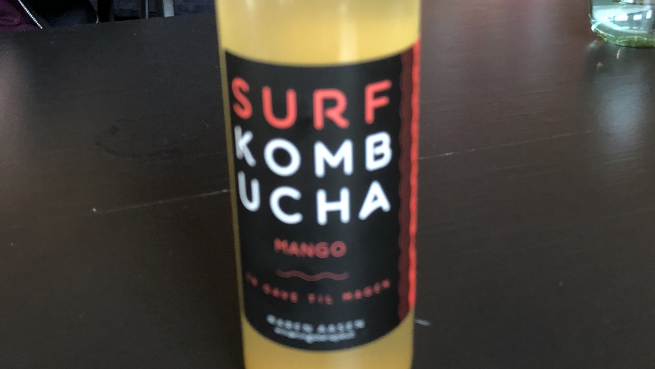 Me smakte på permentert te, var veldig godt.