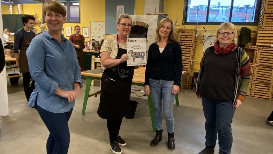 RBK laget Sanna, Inger, Helena og Turid