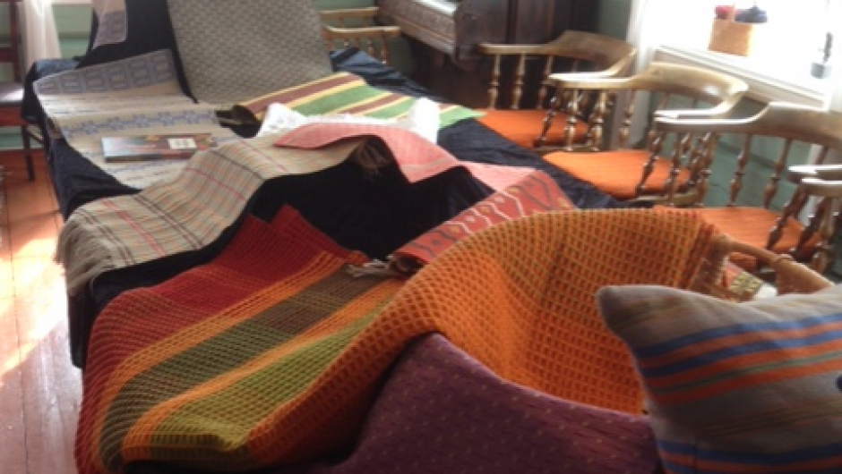 vev arbeider fra vevkurset