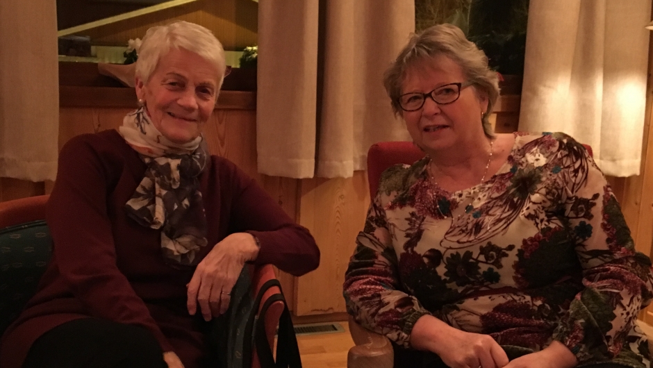 Birthe og Karin