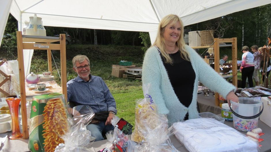 Sidsel Askerud fra "Loppa" er alltid like blid