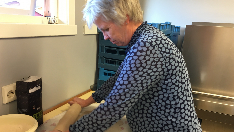 Tone har dreisen på flatbrødkjevlinga