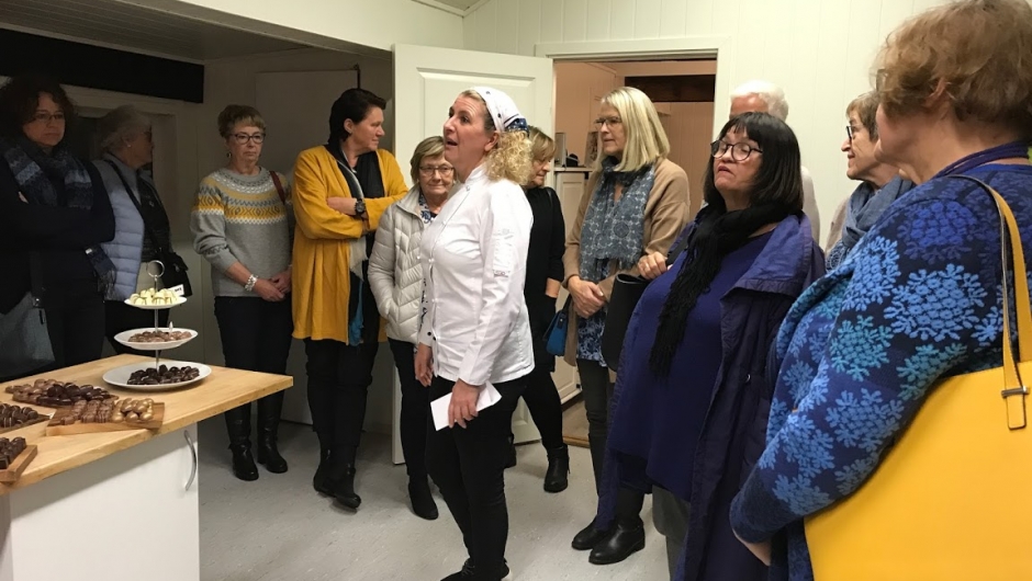 Engasjert Trude fortalde om tankane bak og oppstart av bedrifta. Engasjert Trude fortalde om tankane bak og oppstart av bedrifta.