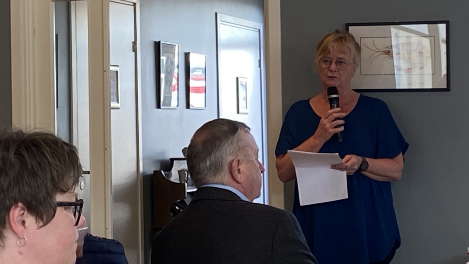 Leiar i Tysnes Bygdekvinnelag Jorunn Bjordal