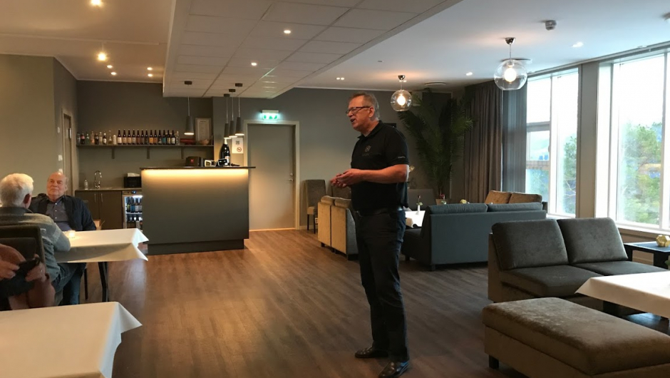 Kjartan Lied fortalde historia bak Trollstova. Kjartan Lied fortalde historia bak Trollstova.