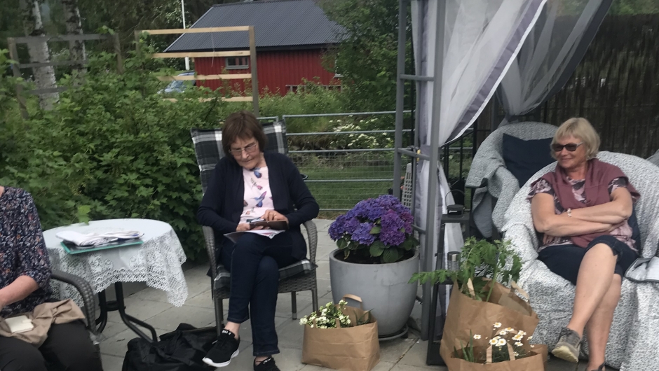 Flere som koser seg Flere som koser seg