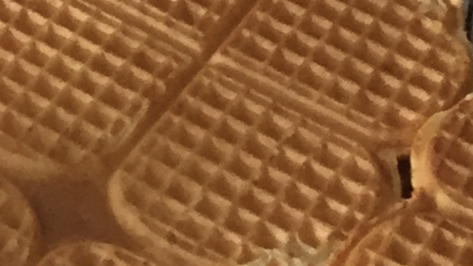 Vafler stekes Vafler stekes