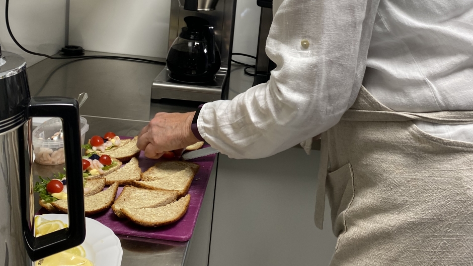 Skiver smøres Skiver smøres