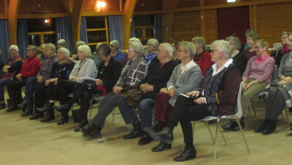 Interessant tema på Vidar Kulturhus. Vi lytter.